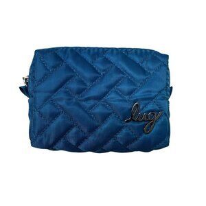 Lug Choo Choo Mini Zip Pill Case Organizer Ocean Blue